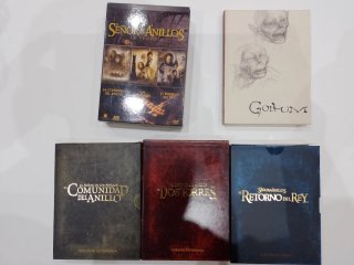 Lote Coleccionista El Señor de los Anillos DVD