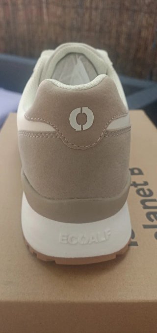 Zapatillas Ecoalf Cervino Talla 40 Beige/Blanco