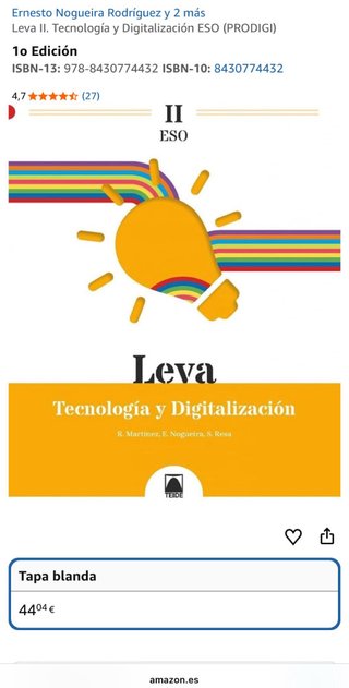 LIBRO NUEVO TECNOLOGÍA Y DIGITALIZACIÓN II LEVA