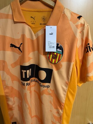 Camiseta Retro Valencia CF Puma Talla M