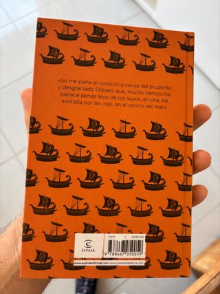 Libro a estrenar Odisea de Homero - Nuevo!
