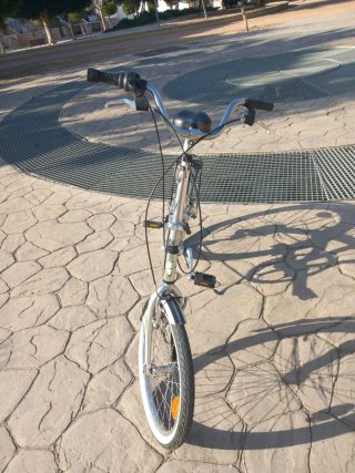 Bicicleta plegable aluminio 20 Cinzia + regalo