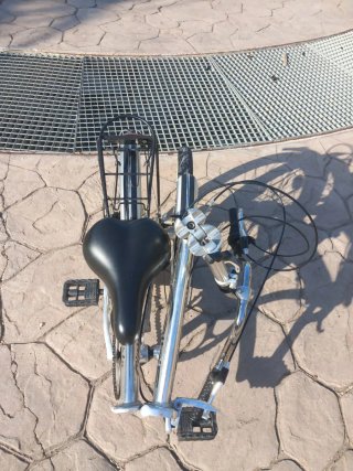 Bicicleta plegable aluminio 20 Cinzia + regalo