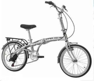 Bicicleta plegable aluminio 20 Cinzia + regalo