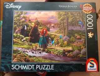 Puzzle Schmidt Brave 1000 piezas Disney