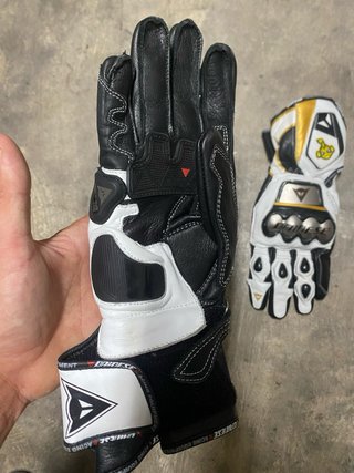Guantes inspirados en valentino rossi