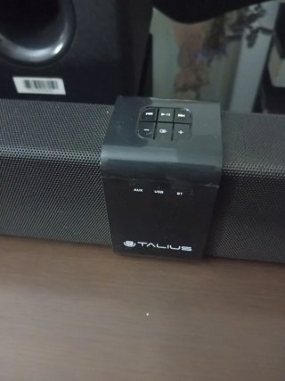 Barra de sonido negra