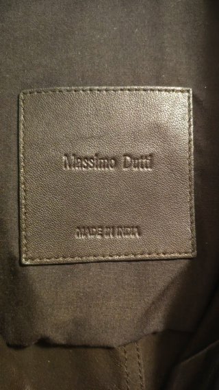 Sobrecamisa Piel Massimo Dutti XL