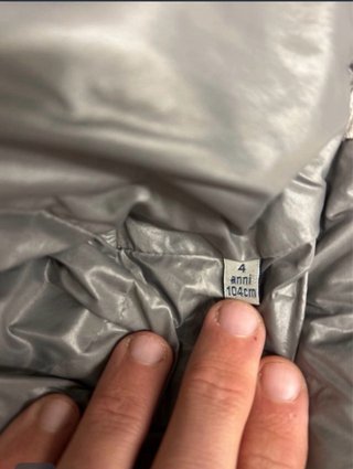 Chaqueta Moncler Niña/Niño Plata