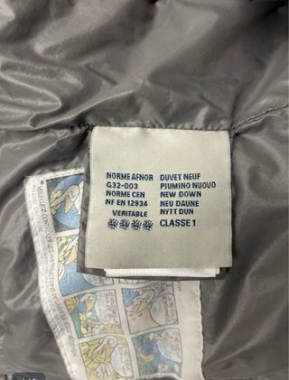 Chaqueta Moncler Niña/Niño Plata