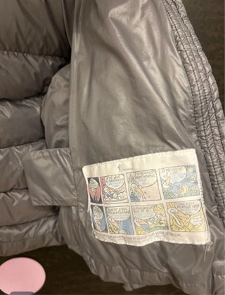 Chaqueta Moncler Niña/Niño Plata