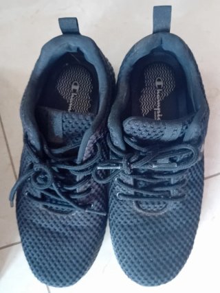Scarpe tela Champion uomo nere taglia 38/5