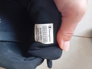 Scarpe tela Champion uomo nere taglia 38/5