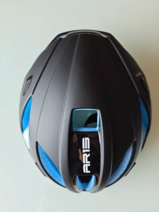 Casco Ekoi AR13 Negro y Azul