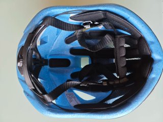 Casco Ekoi AR13 Negro y Azul