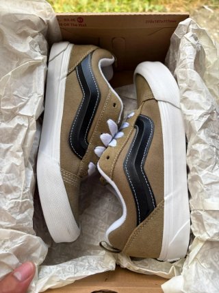 Vans Knu Skool Beige/Nero
