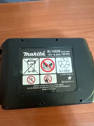 Batería Makita 6.0 Ah
