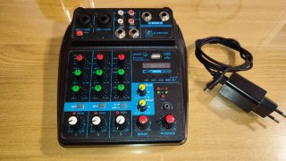Mesa de Mezclas Q Mini Mix con Bluetooth