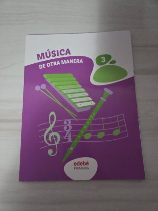 Libro Música 3º Primaria Edebé
