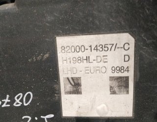 8200014357 faro izquierdo renault vel satis 398675