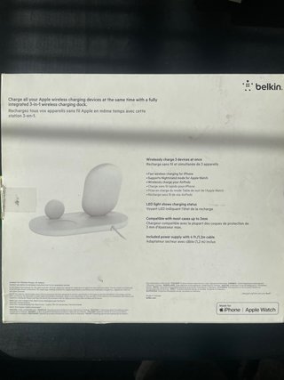 Base de Carga Belkin Blanca