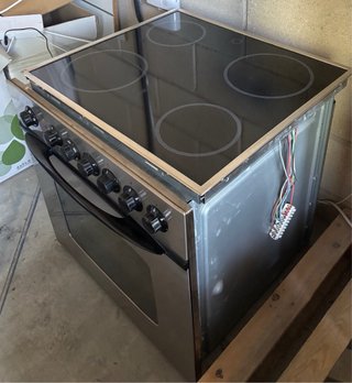 Conjunto vitrocerámica y horno Zanussi