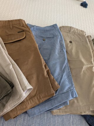 Confezione da 7 pantaloni corti da uomo