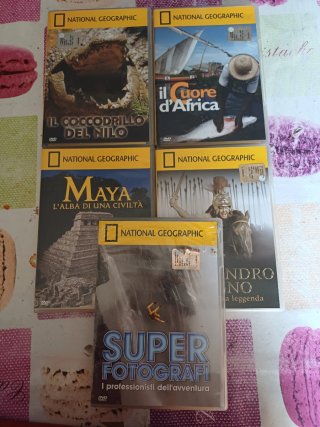 Lotto 5 DVD National Geographic