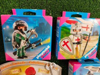 Lote Playmobil Caballeros y Policía