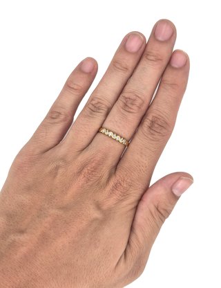 048-01-00005Anillo Oro Amarillo 18K con Circonitas