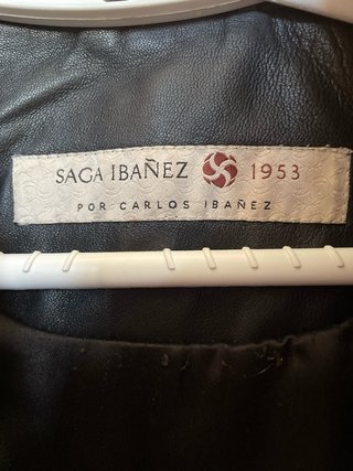 Chaqueta de cuero MANUEL RUIZ Talla M