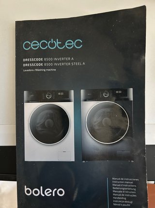 Lavadora Cecotec Dresscode 8500 Inverter