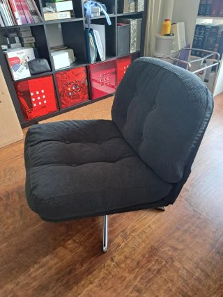 Butaca Giratoria Ikea DYVLINGE Negra