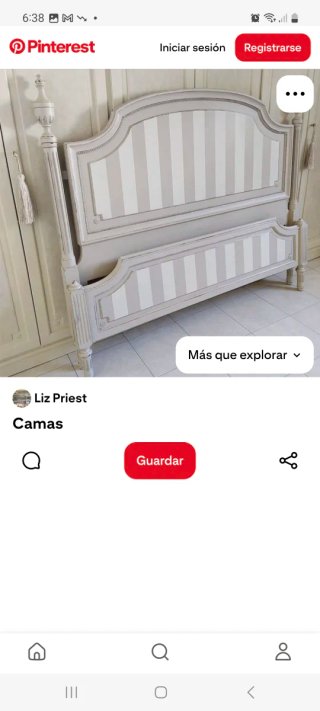 Cabeceros de pino 100 cm. La segunda foto.