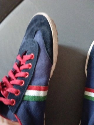 Zapatillas El Ganso Azul/Rojo Talla 43