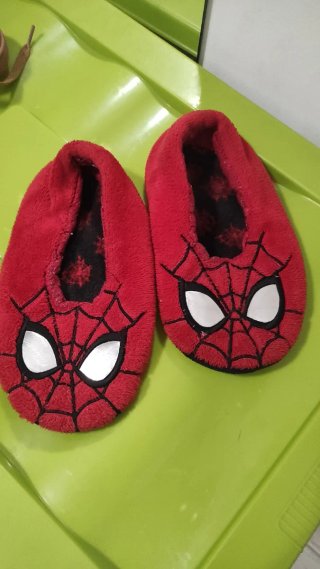 Pantofole Spiderman Rosse Bambino