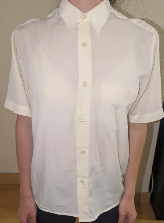 Camisa Vintage de Manga Corta