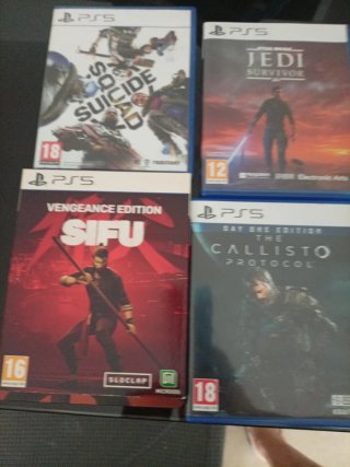 Lote Juegos PS4 y PS5: The Last of Us, Spider-Man,