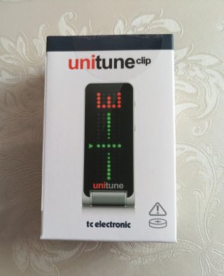 Afinador de guitarra TC Electronic Unitune Clip