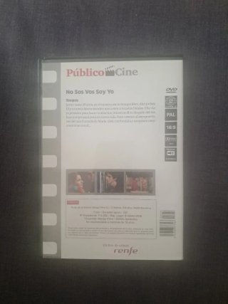 DVD No Sos Vos, Soy Yo