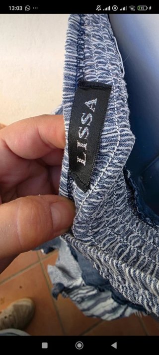 Vestido denim H.NAOTO Y2K Patchwork Asimétrico