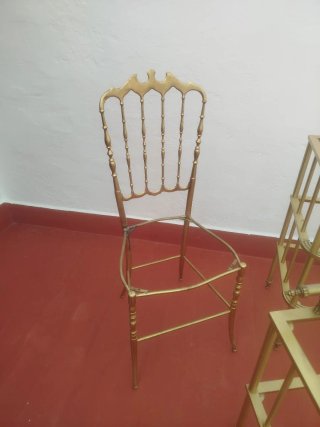 Conjunto Chiavari Italiano Latón