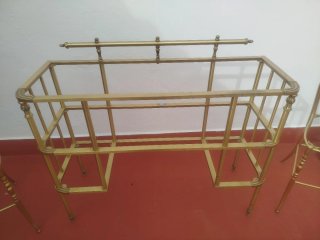 Conjunto Chiavari Italiano Latón