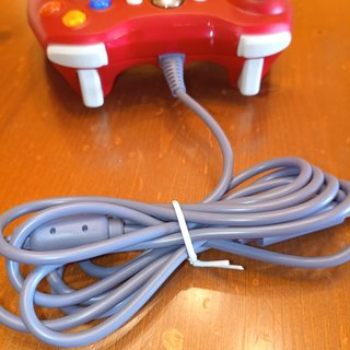 Controller Xbox 360 Cablato Generico Rosso