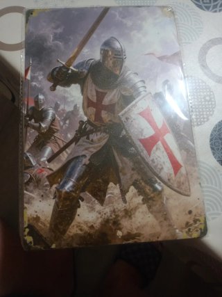 Carteles Metálicos  Templarios 30x20
