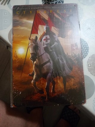 Carteles Metálicos  Templarios 30x20