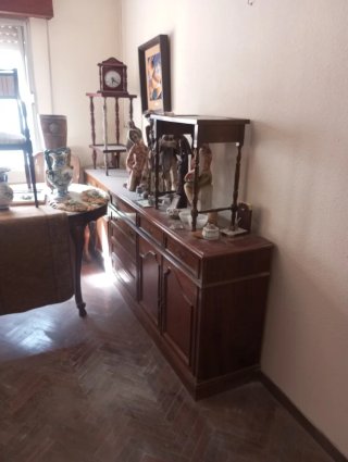Divano e poltrona vintage floreale