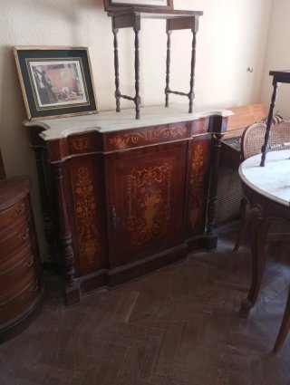 Divano e poltrona vintage floreale