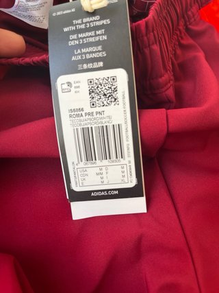 Pantaloni tuta Adidas AS Roma Taglia M