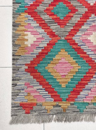Tappeto Kilim afgano 127x79 cm lana